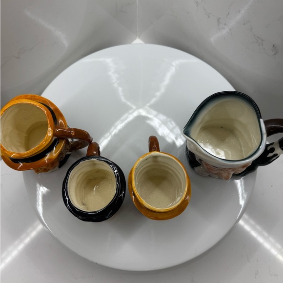 Vintage Toby Mugs made in Japan (lot of 4) - Picture 2 of 14